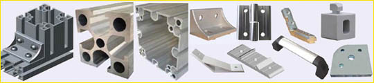 高級工作桌、鋁擠型、鋁擠型配件、鋁擠型機架組立、設計